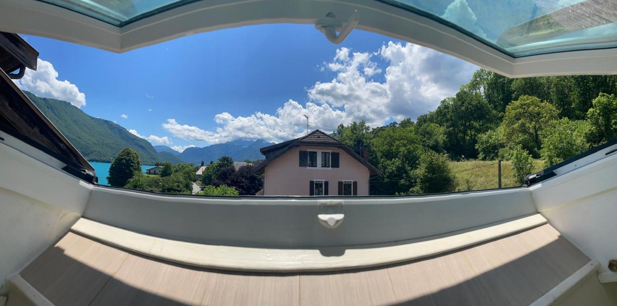 Rare 2 Bedroom With Private Beach On Lake Annecy Doussard Ngoại thất bức ảnh